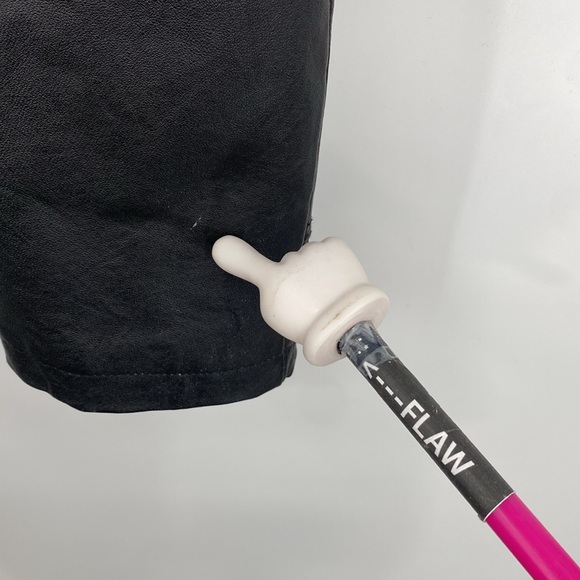 Wilsons The Leather Experts Anorak Coat Jacket Womens Size‎ XL Black Full Zip - Picture 12 of 16